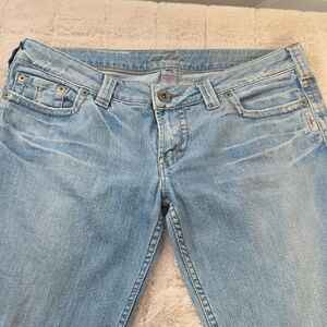 Silver Jeans Light Wash Flare Denim